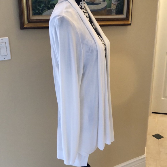 💫 Diktons Barcelona Classic drape collar, open front long-sleeved Knit Cardigan - Picture 5 of 12